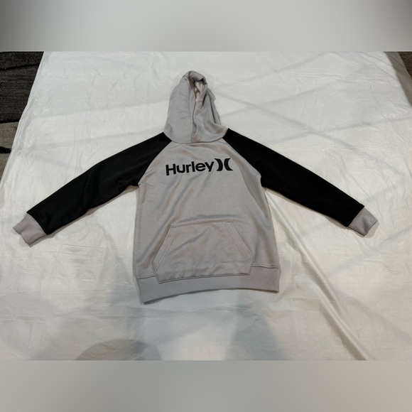 Hurley Other - Hurley Gray and Black Contrast Hoodie